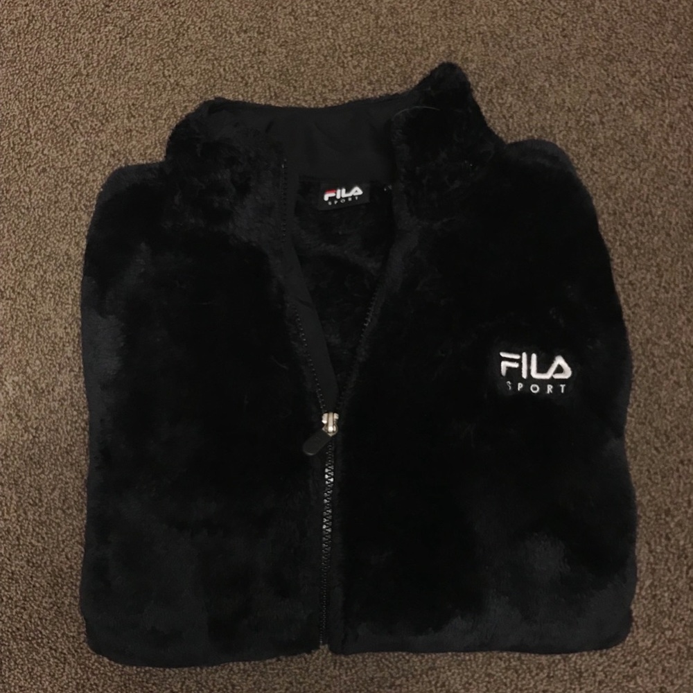 fila fuzzy jacket
